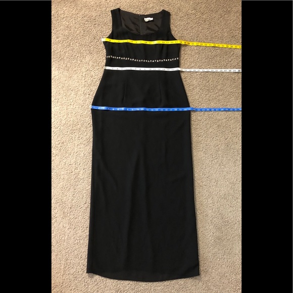 After Dark evening gown formal dress size 8 Sequins Rhinestones decor - Picture 11 of 12